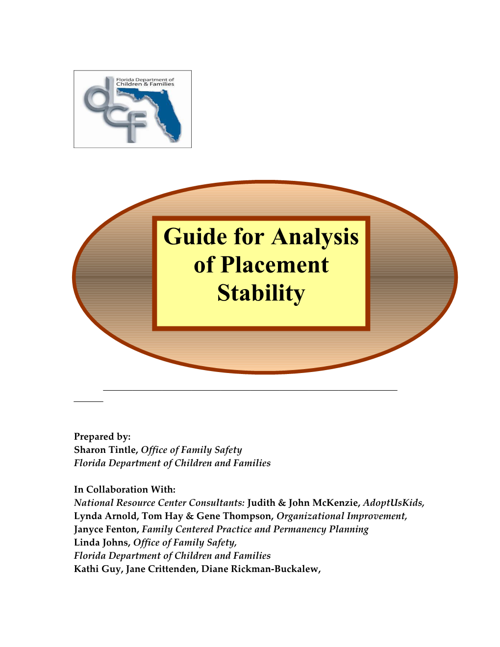 Placement Stability and Data Analysis Project Guide