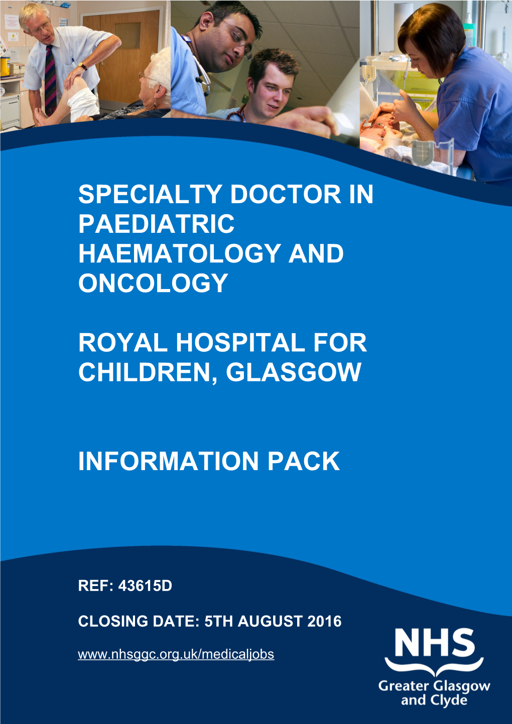 Specialty Doctor in Paediatric HAEMATOLOGY and ONCOLOGY