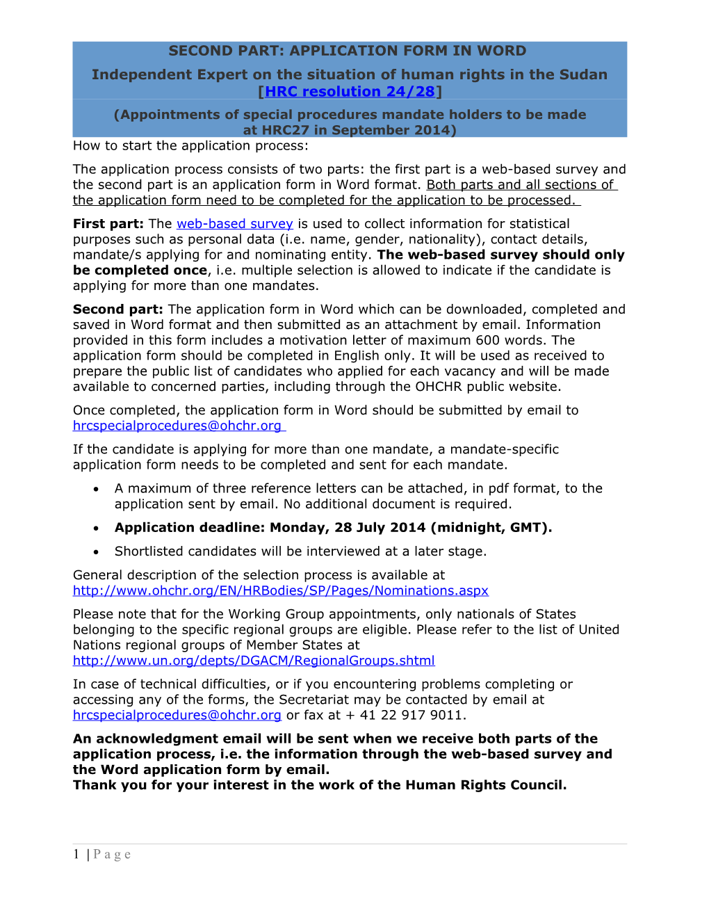 Human Rights Council Secretariat (Standardized Form) s8