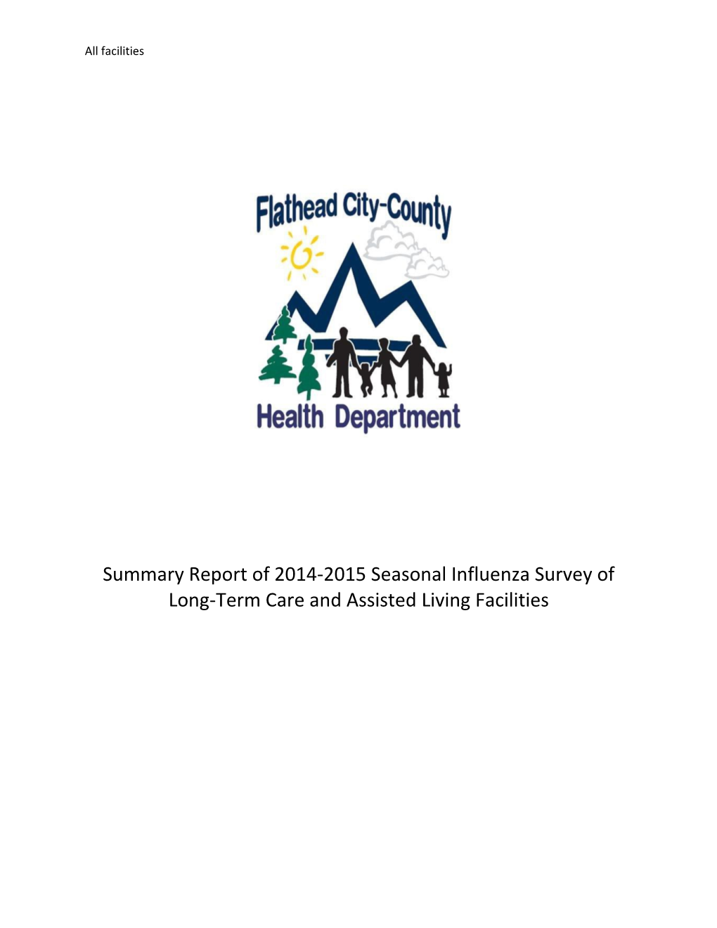 2014-2015 Seasonal Influenza Summary Report
