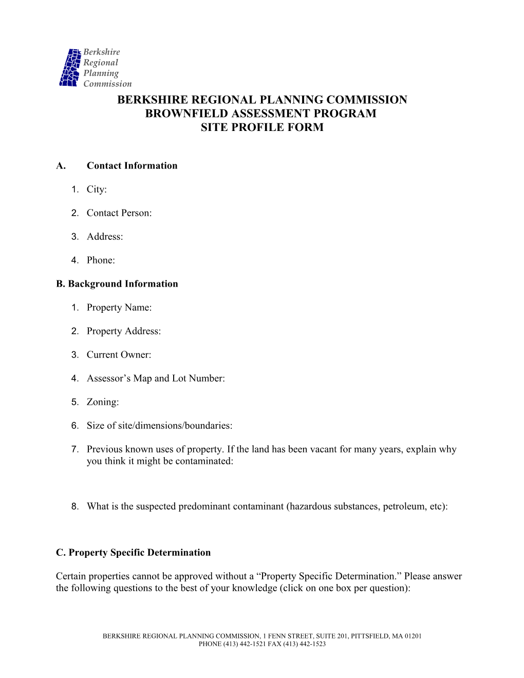 Berkshire Regional Planning Commission