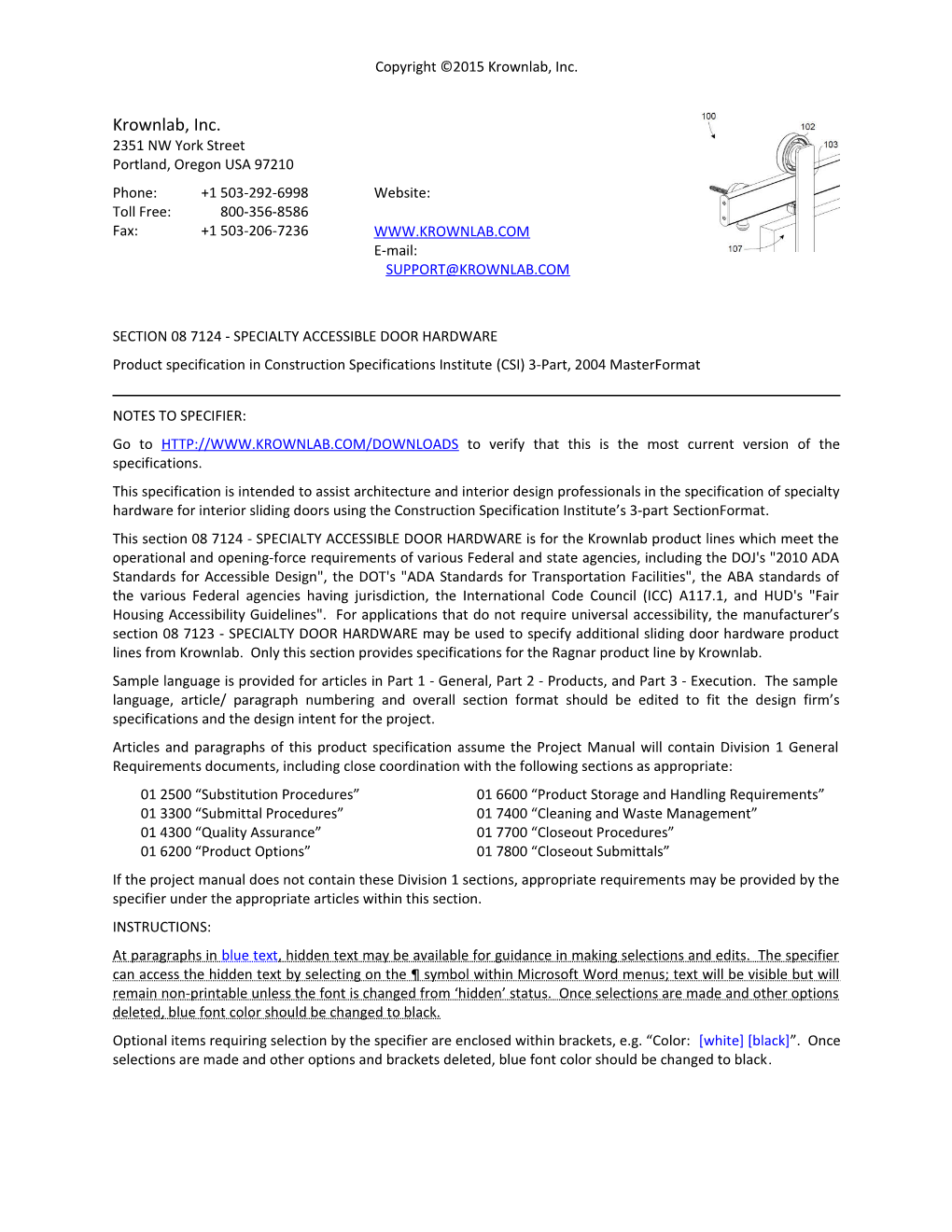 Section 03410 - Plant-Precast Structural Concrete