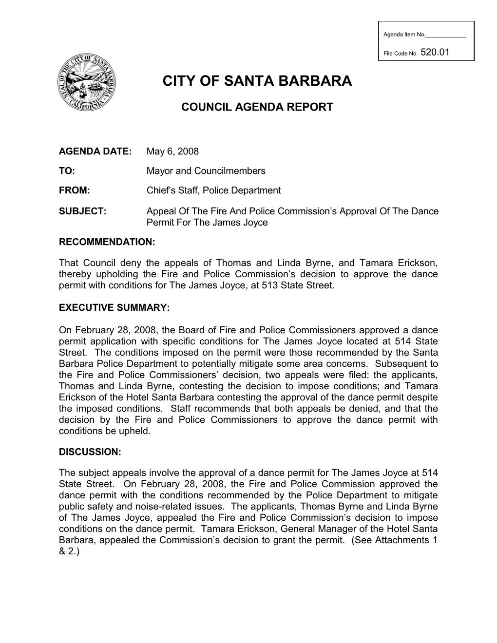 City of Santa Barbara s16