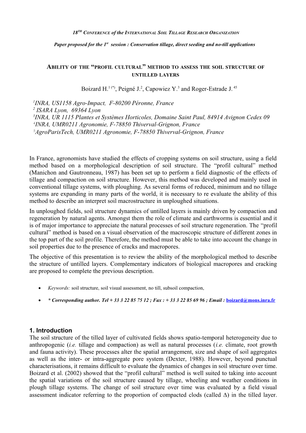 Variability Due to Soil Tillage and Effects on Field Experiment