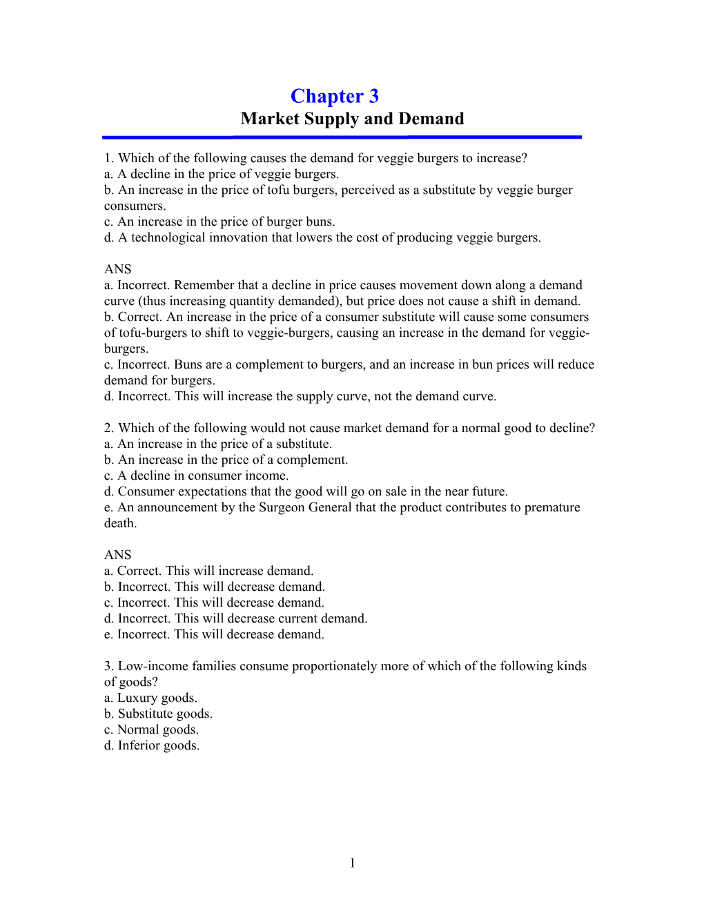 Market Supply and Demand s1