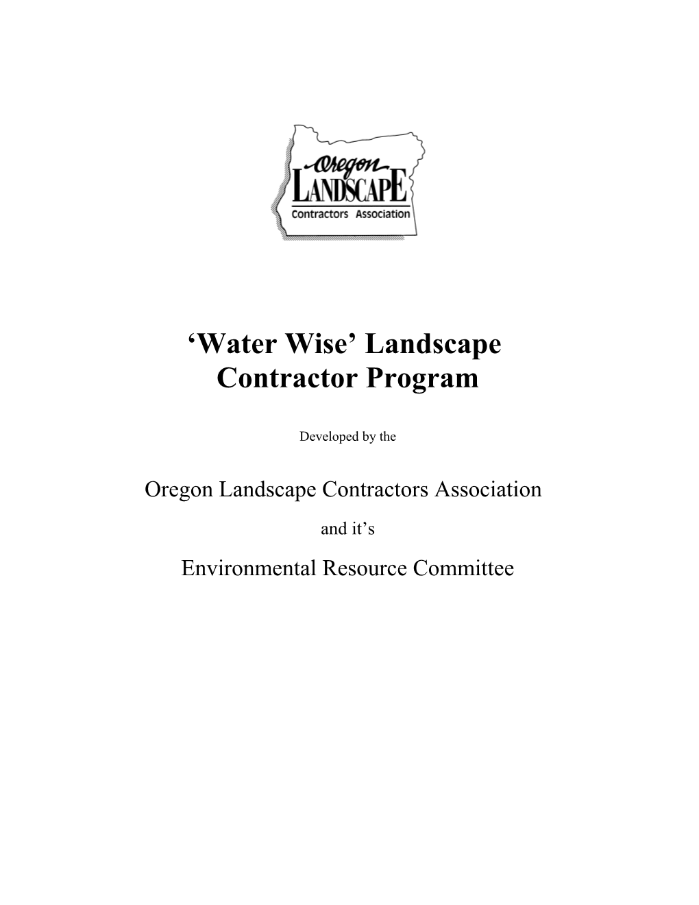 Water Wise Landscape Contractor