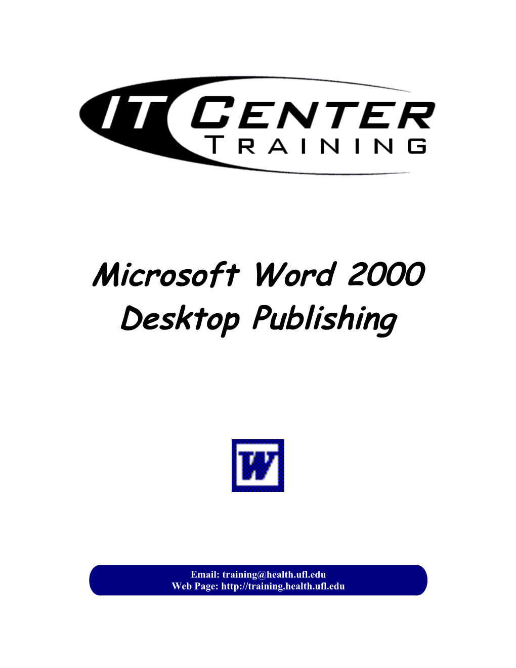 Microsoft Word Desktop Publishing