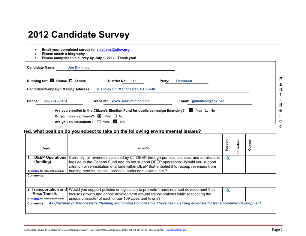 2008 Candidate Survey for Web s1