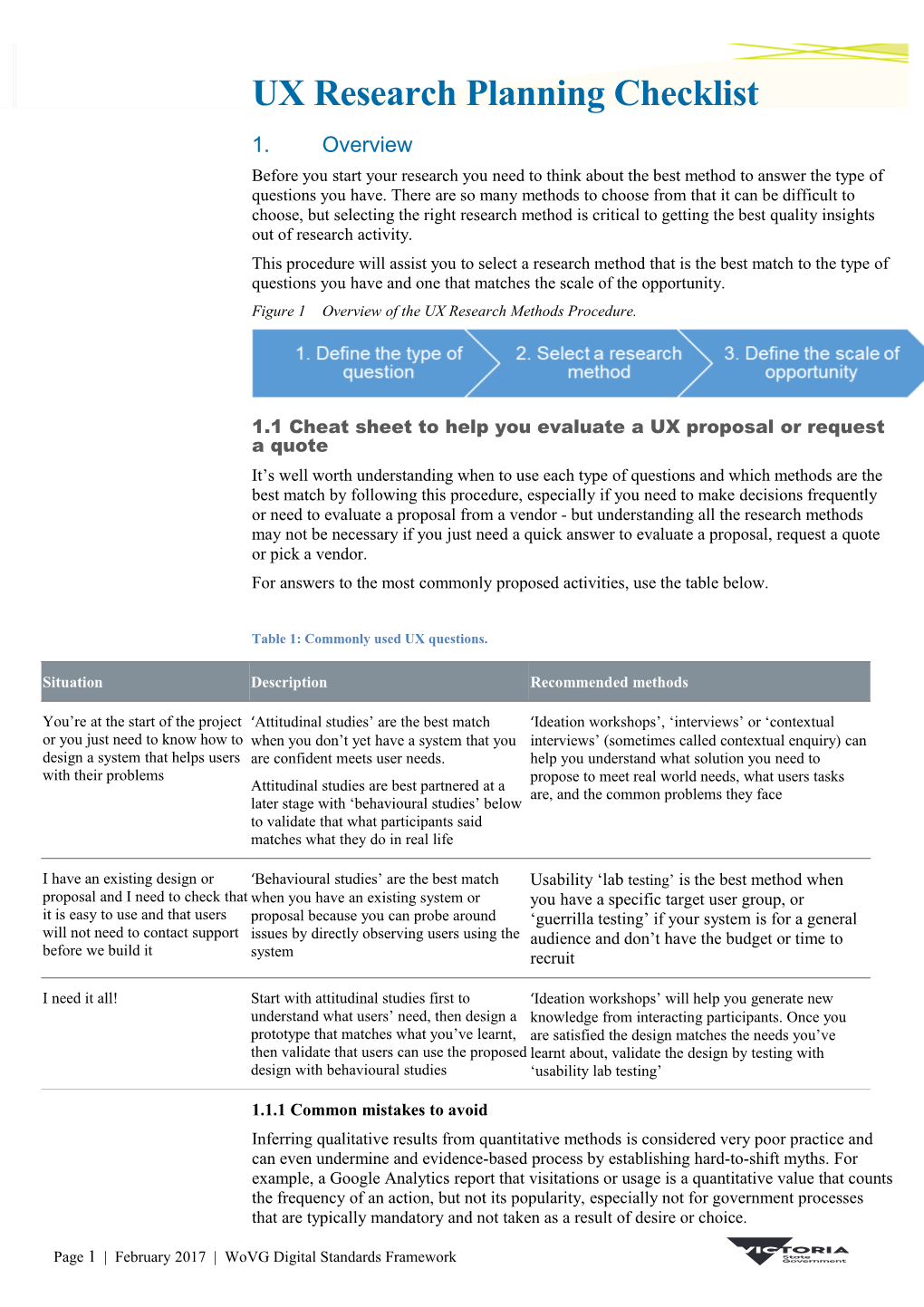 1.1 Cheat Sheet to Help You Evaluate a UX Proposal Or Request a Quote