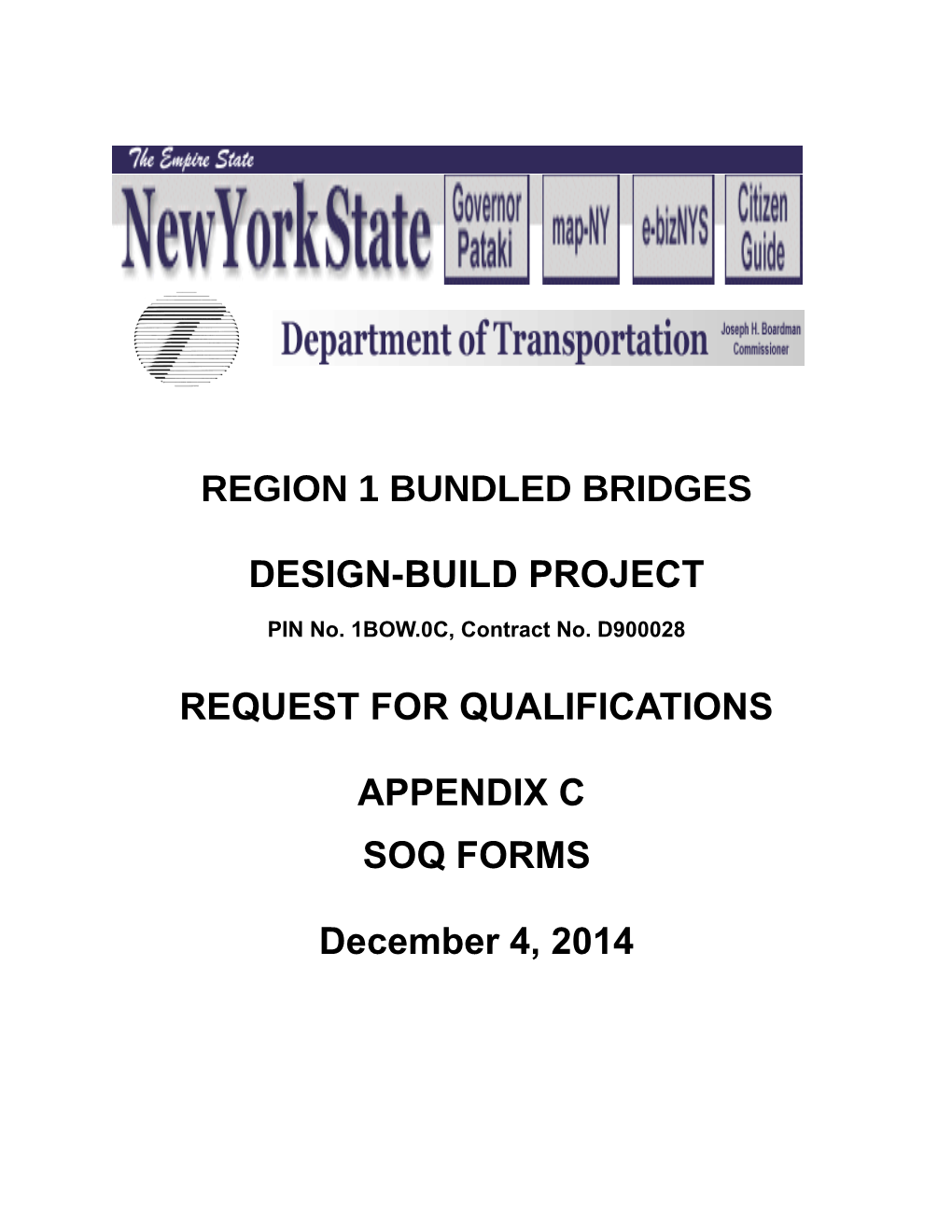 Region 1 Bundled Bridges