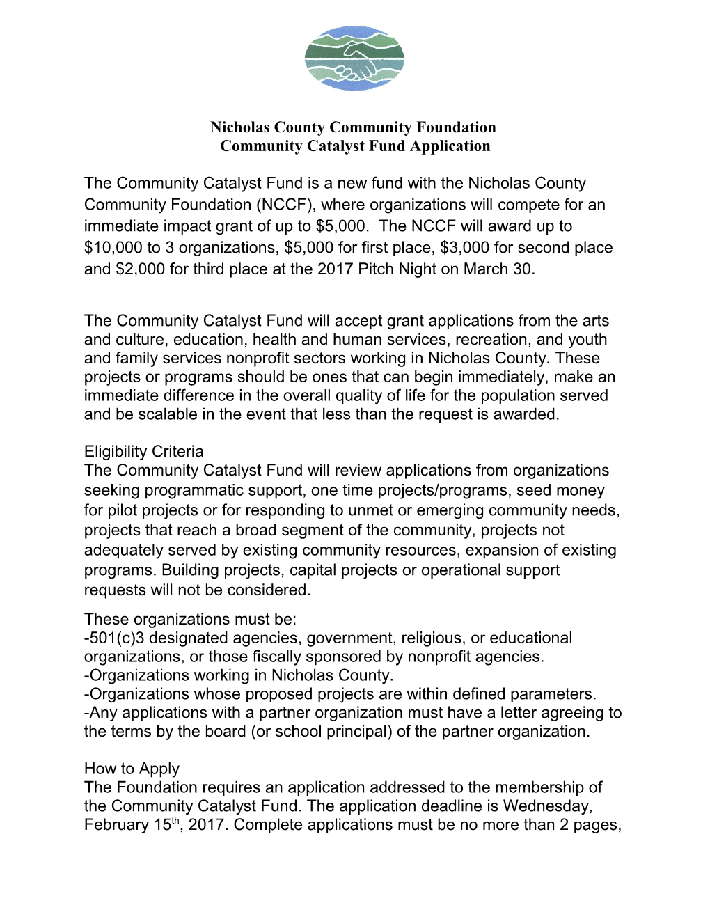 Nicholas County Community Foundation