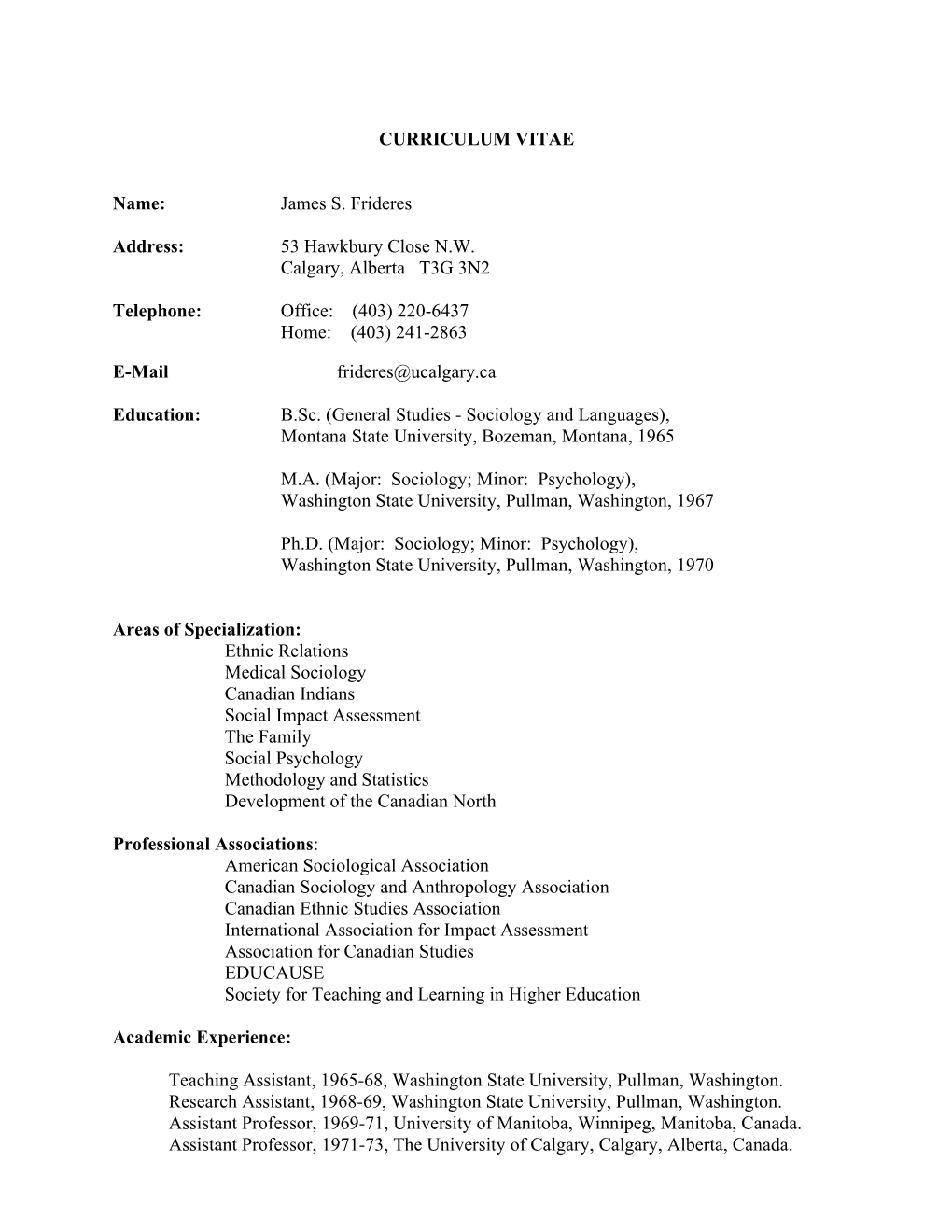 Curriculum Vitae s30