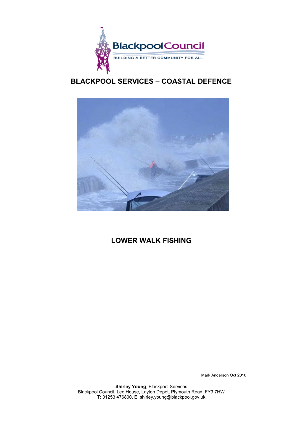 Blackpool Services Coastal Defence