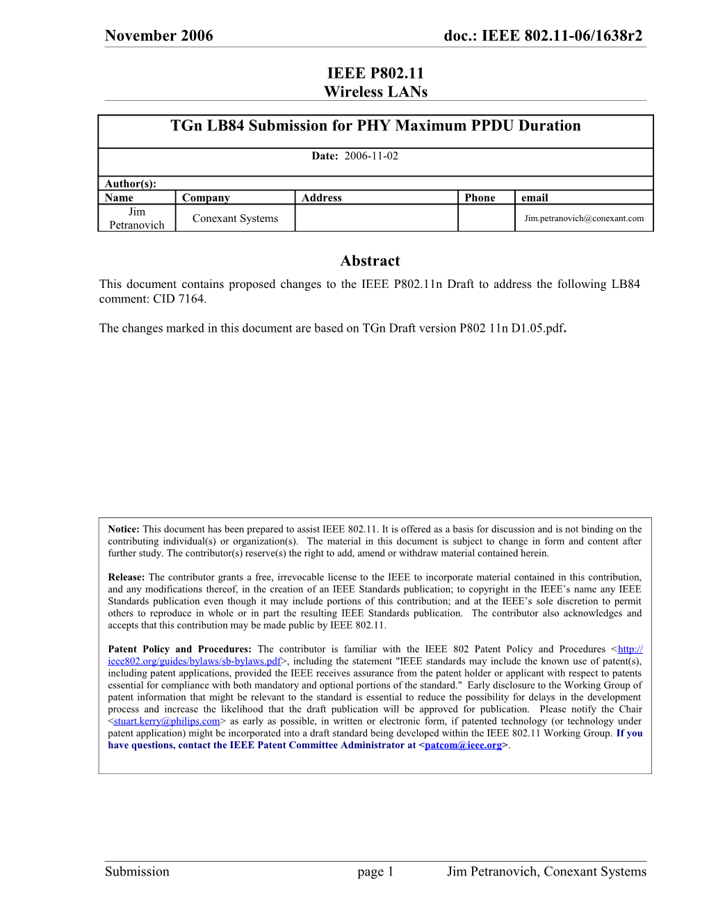 IEEE P802.11 Wireless Lans s57