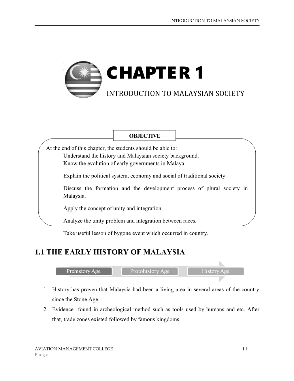 Introduction to Malaysian Society