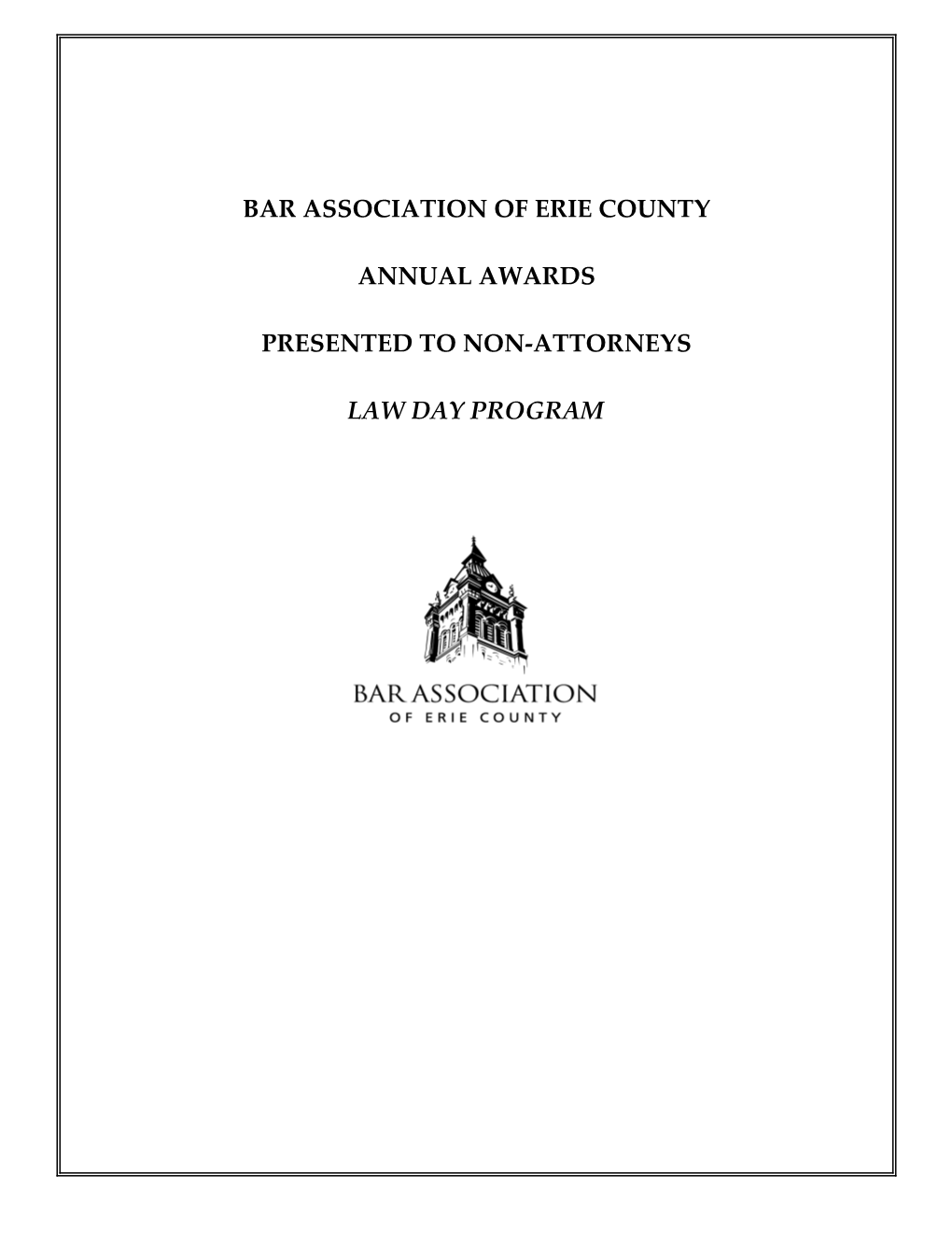 Bar Association of Erie County