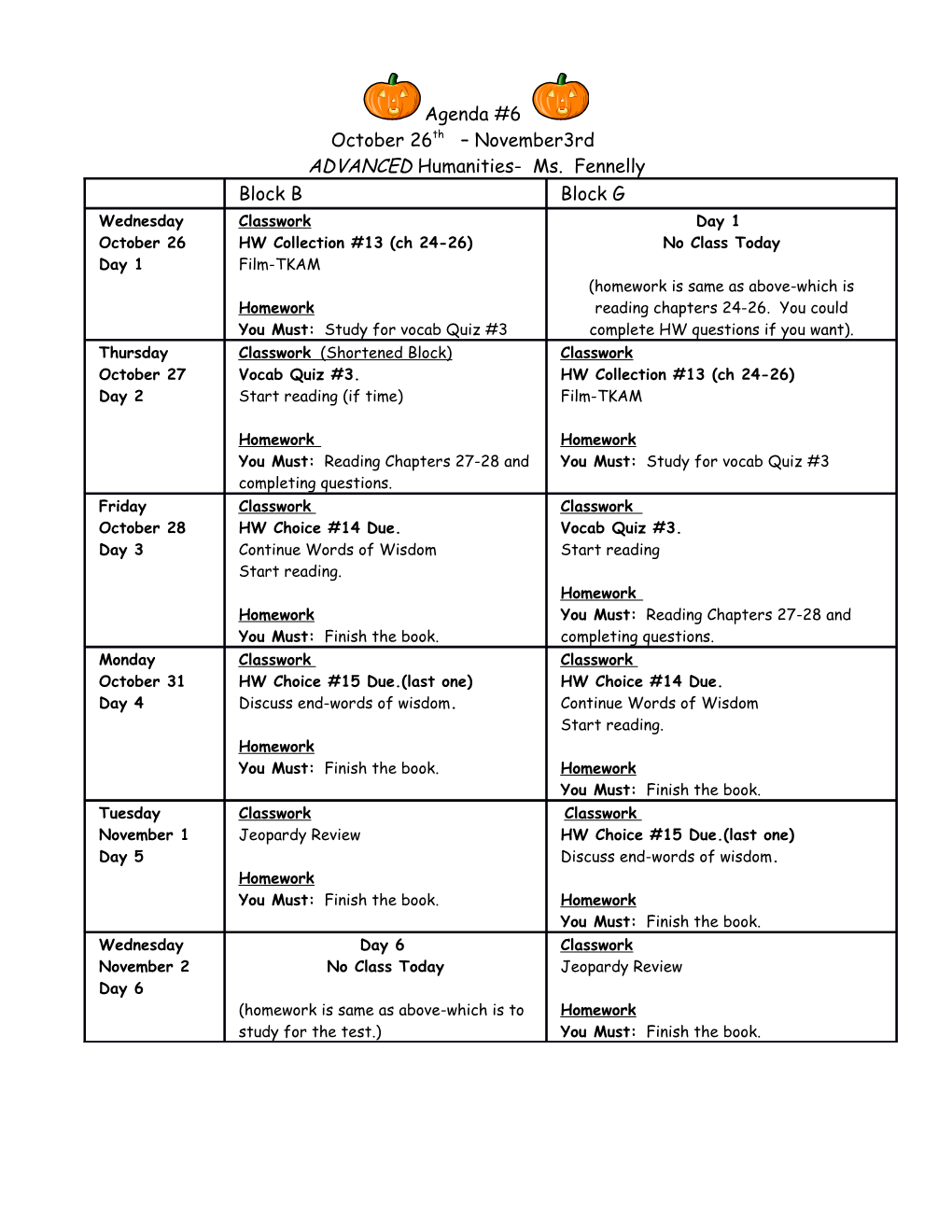 A Look Ahead Reviewing Grammar Packet