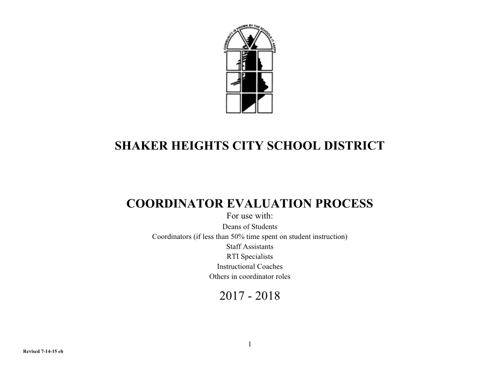 Shaker Heights City School District s1