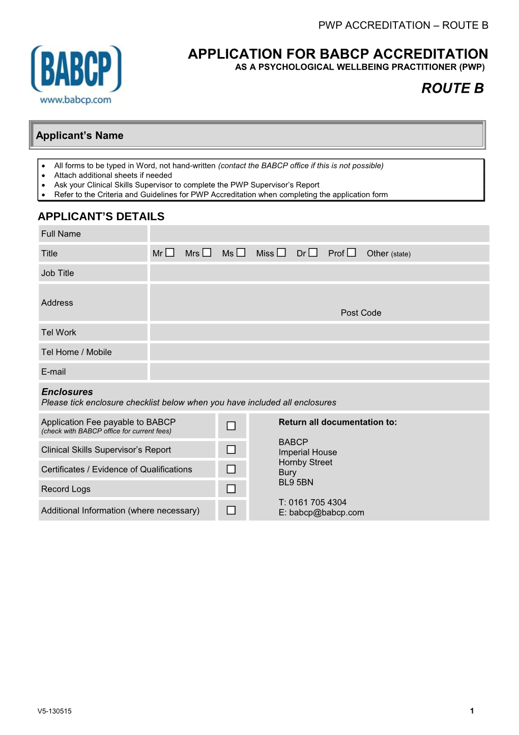 Application for Provisional Accred