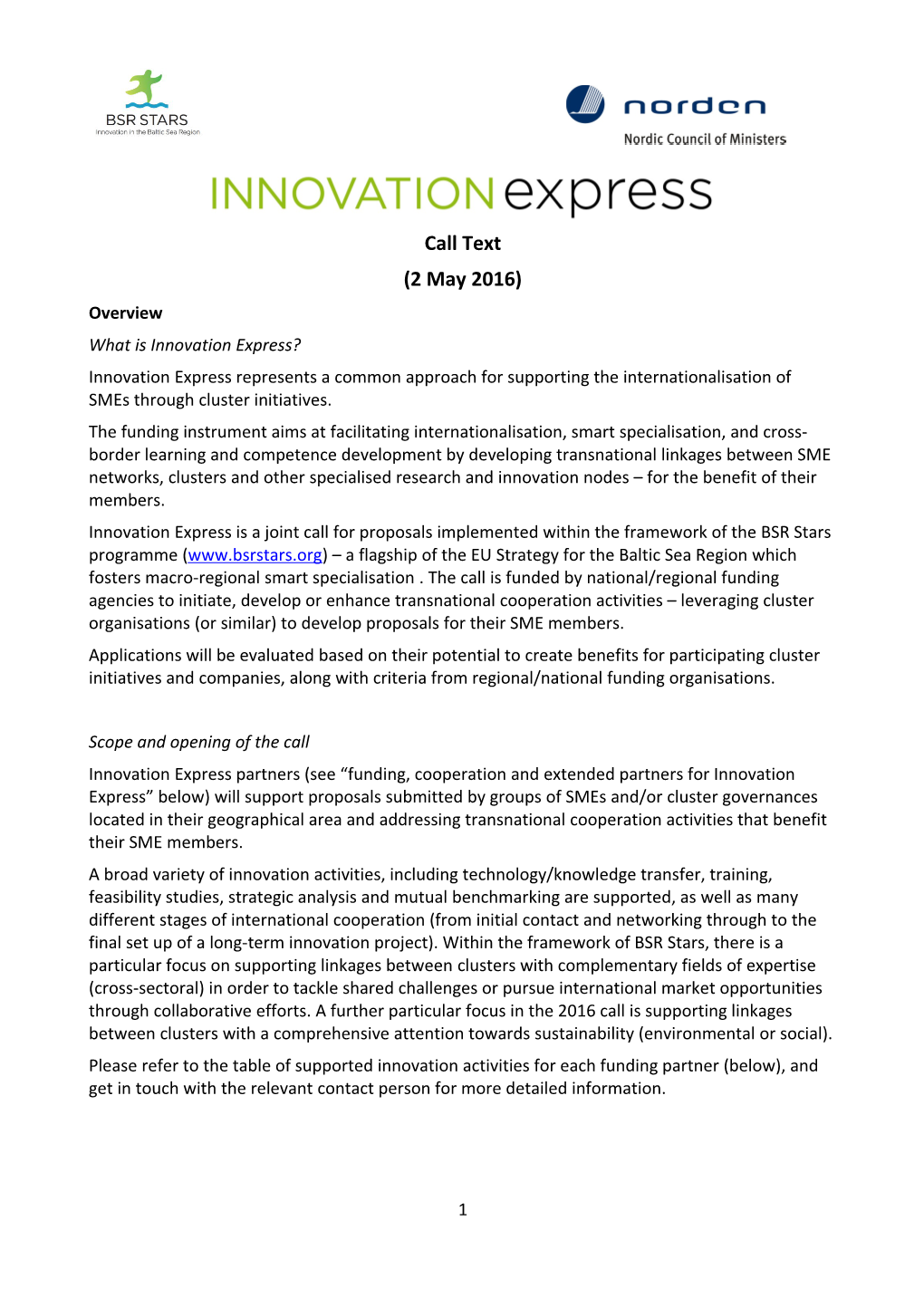 What Is Innovation Express?