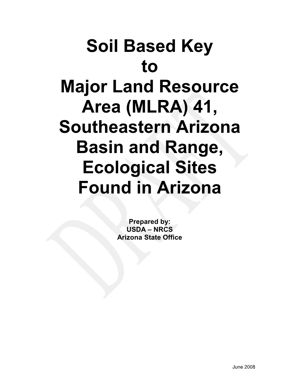 Soil Based Key