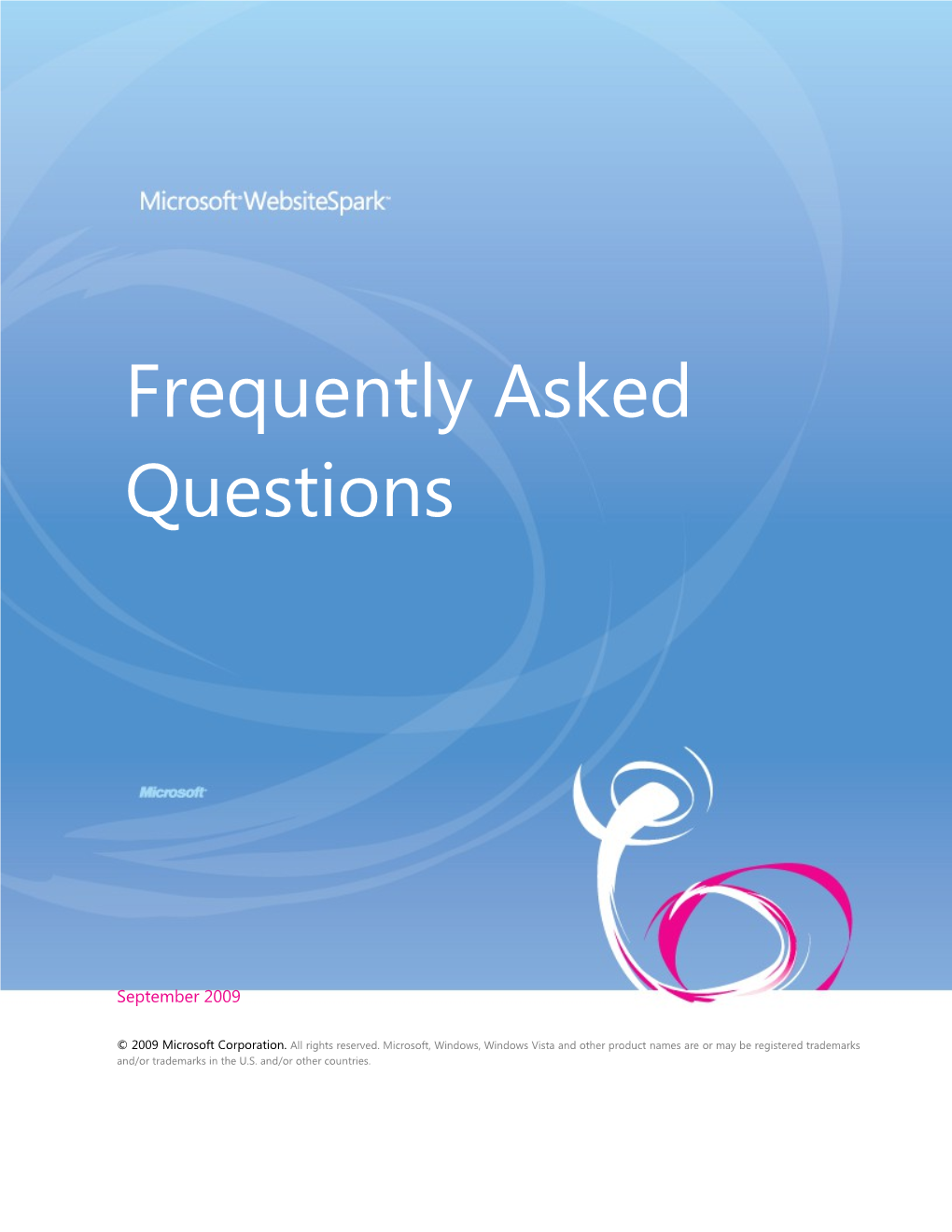 Websitespark Frequently Asked Questions - External