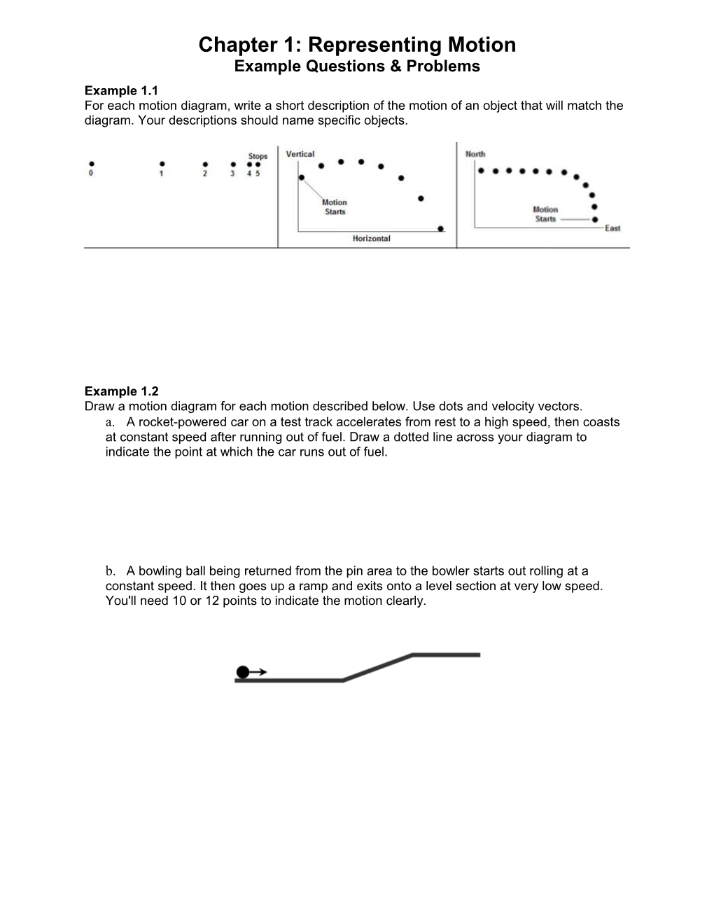 Chapter 1: Representing Motion