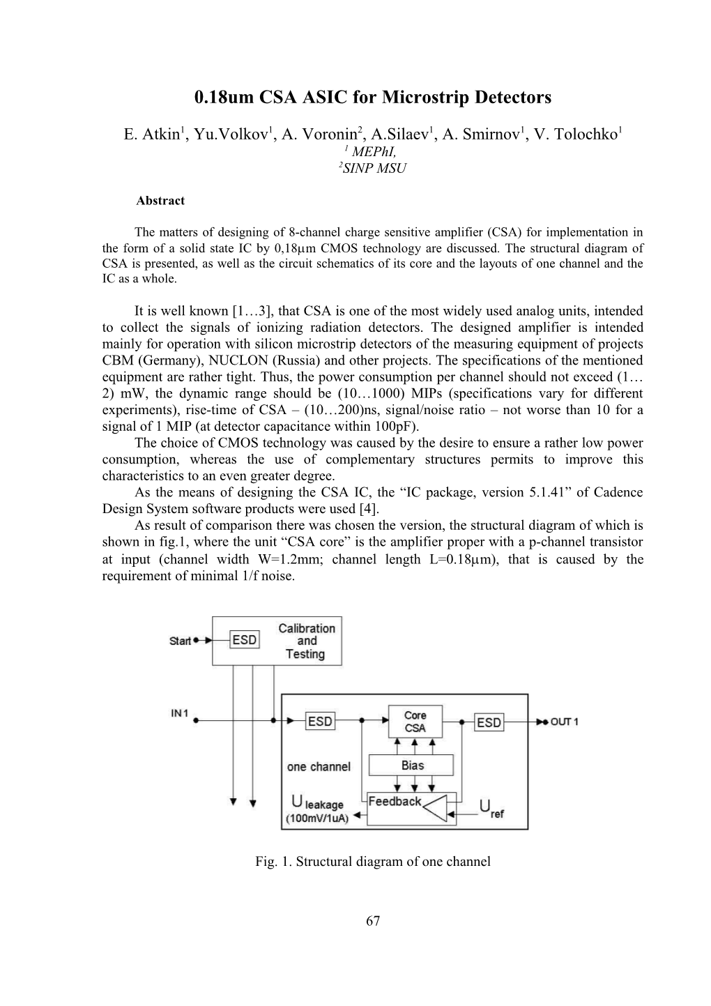 Development of Ics for Radiation Detector Signal Read-Out, Based on Analog Semicustom Arrays