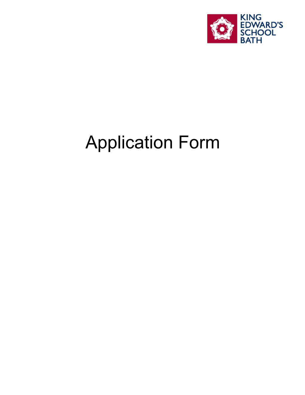 Application Form s8