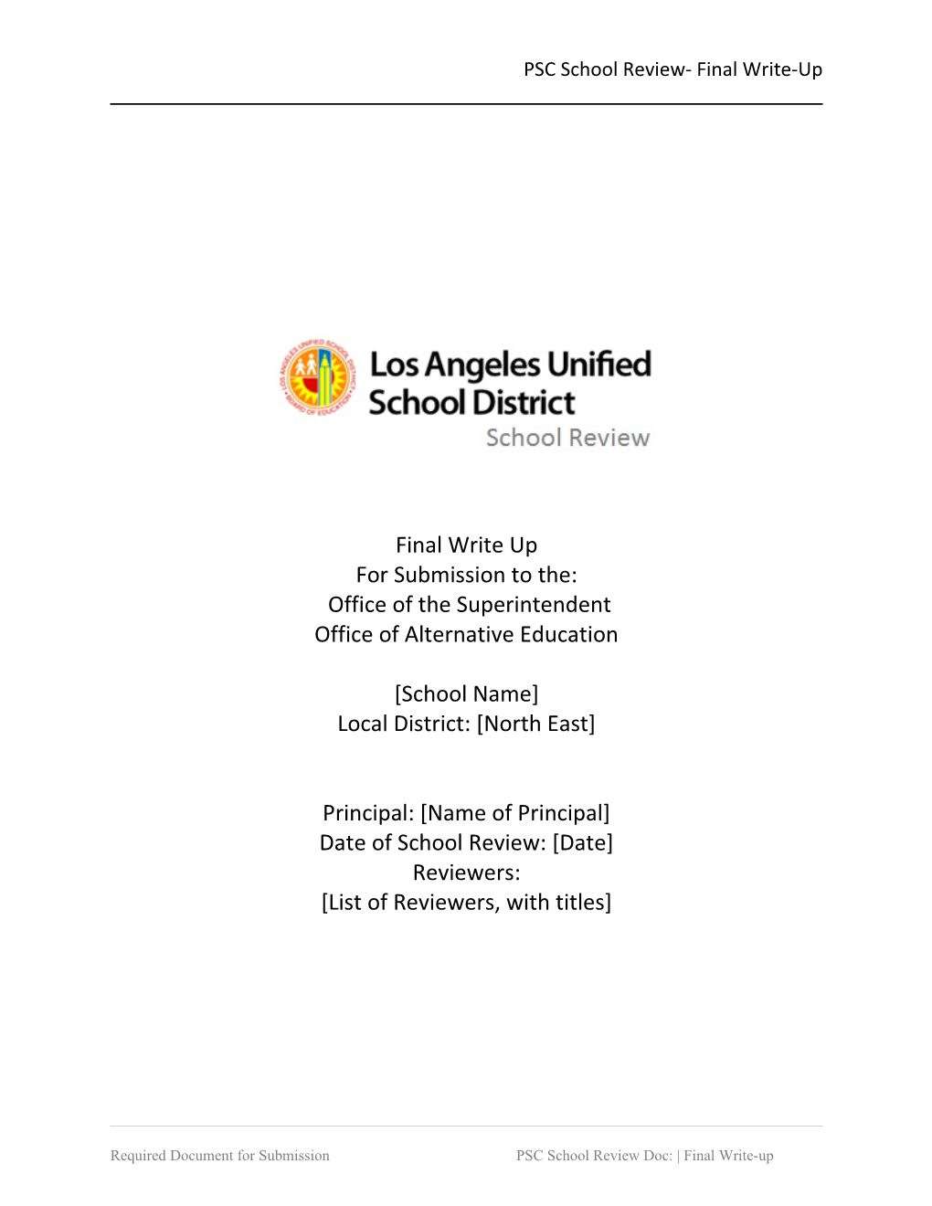 Los Angeles Unified School District s8