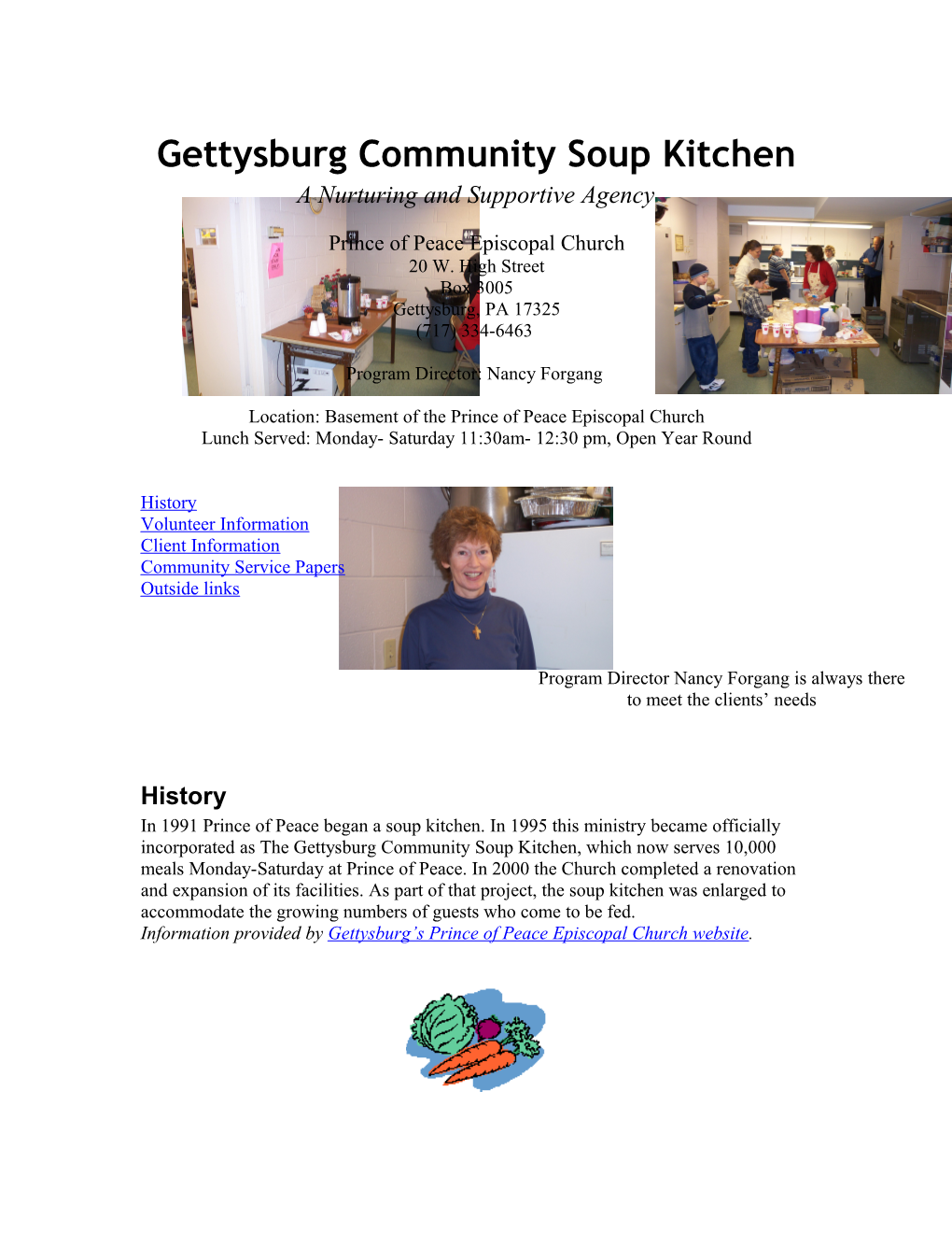 Gettysburg Community Soup Kitchen