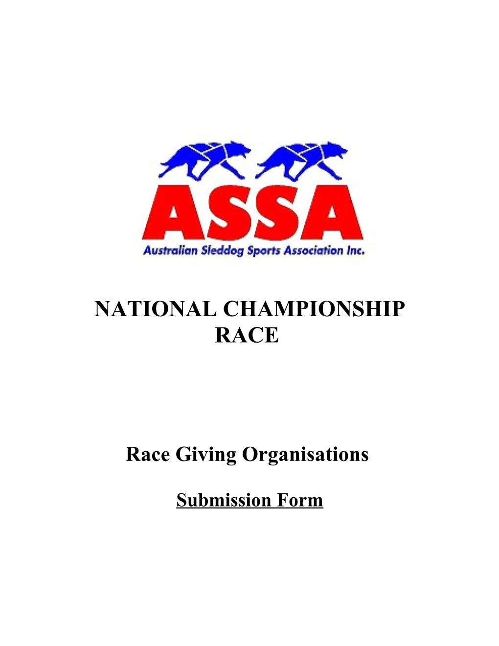 National Championship Race