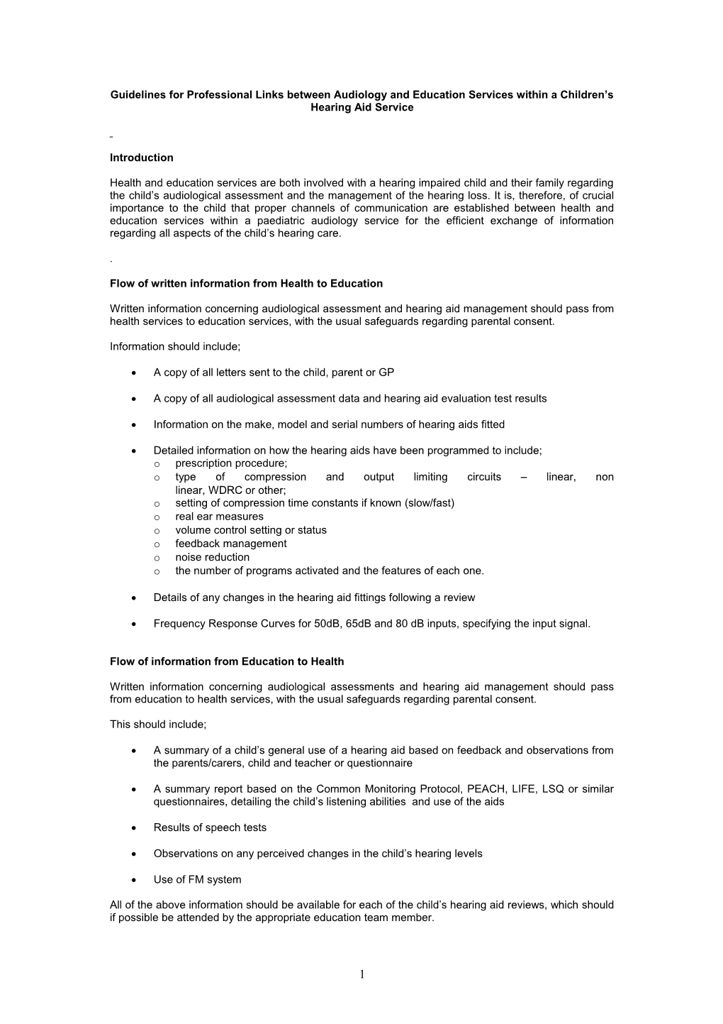 Modernising Children S Hearing Aid Services (MCHAS)