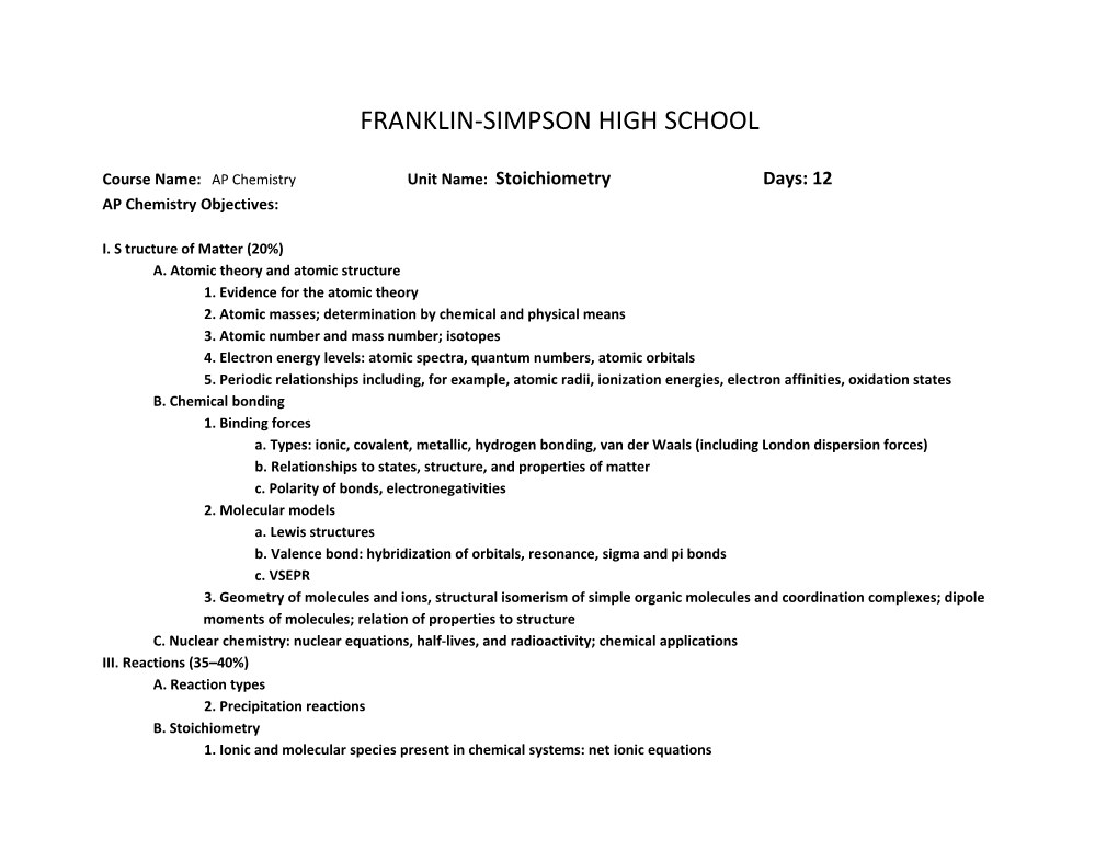 Franklin-Simpson High School