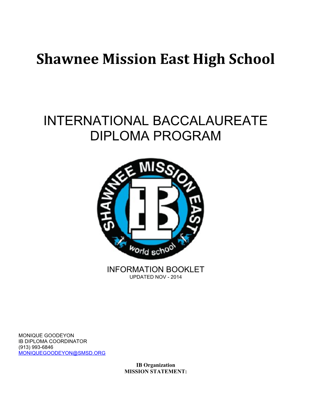 Shawnee Mission East High School