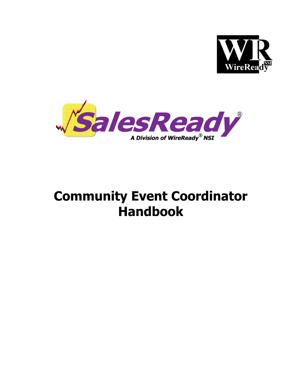 Community Event Coordinator Handbook