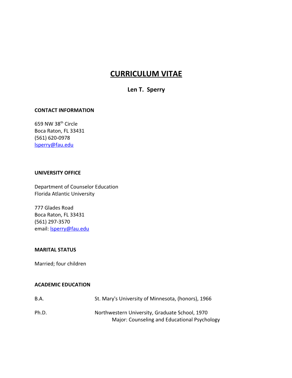 Curriculum Vitae s103