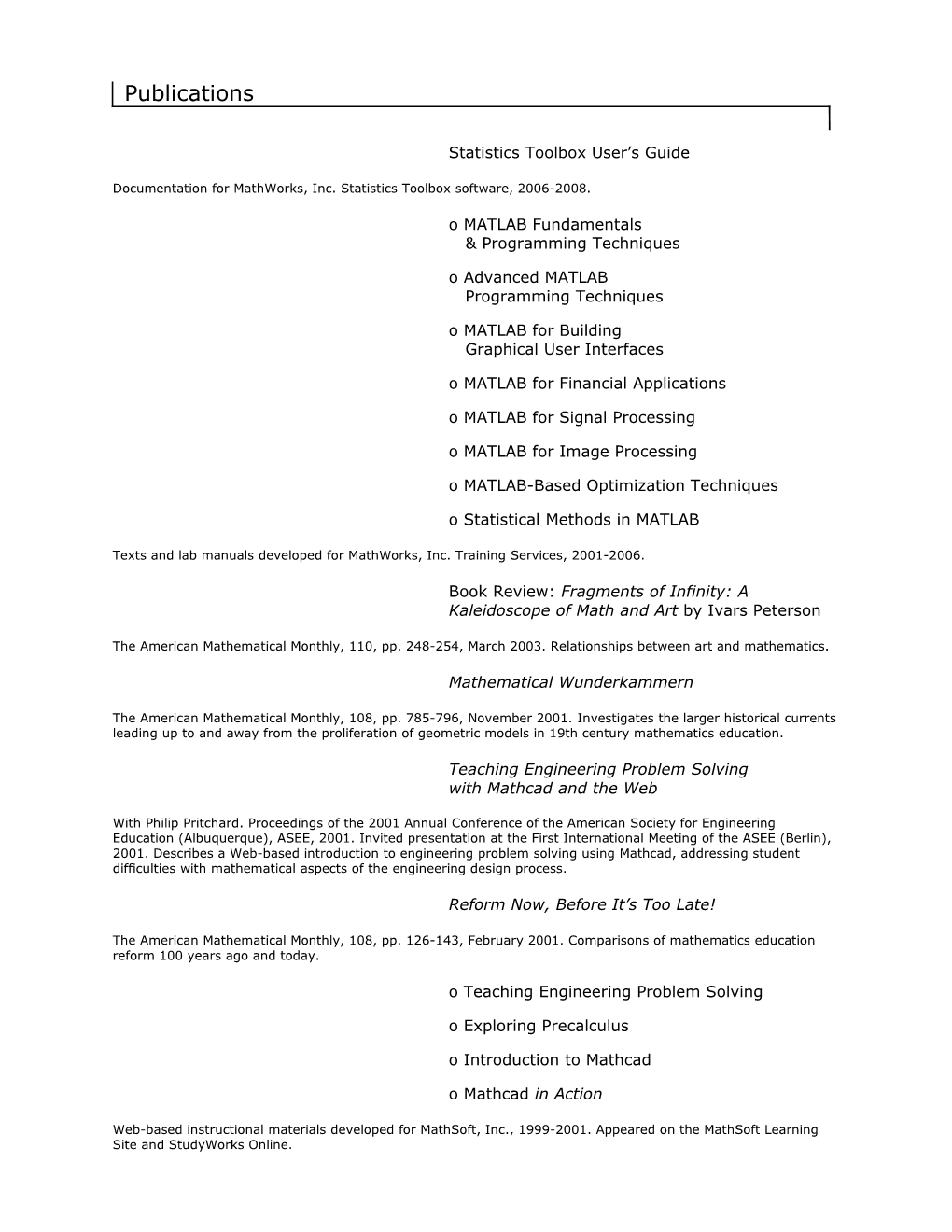 Statistics Toolbox User S Guide