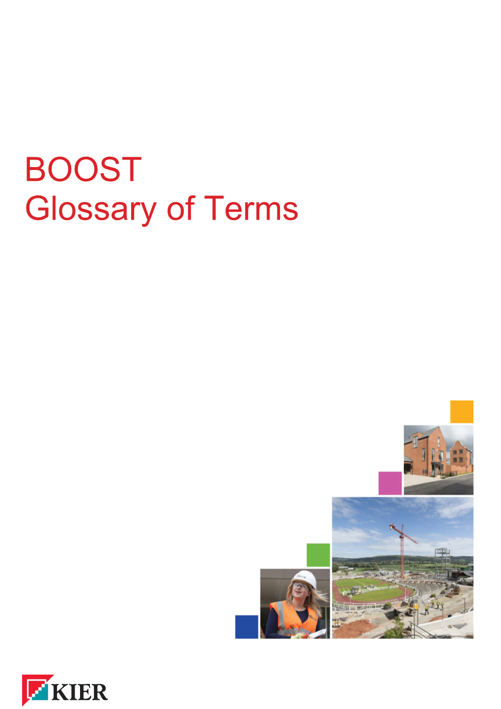 BOOST Glossary of Terms May 2016