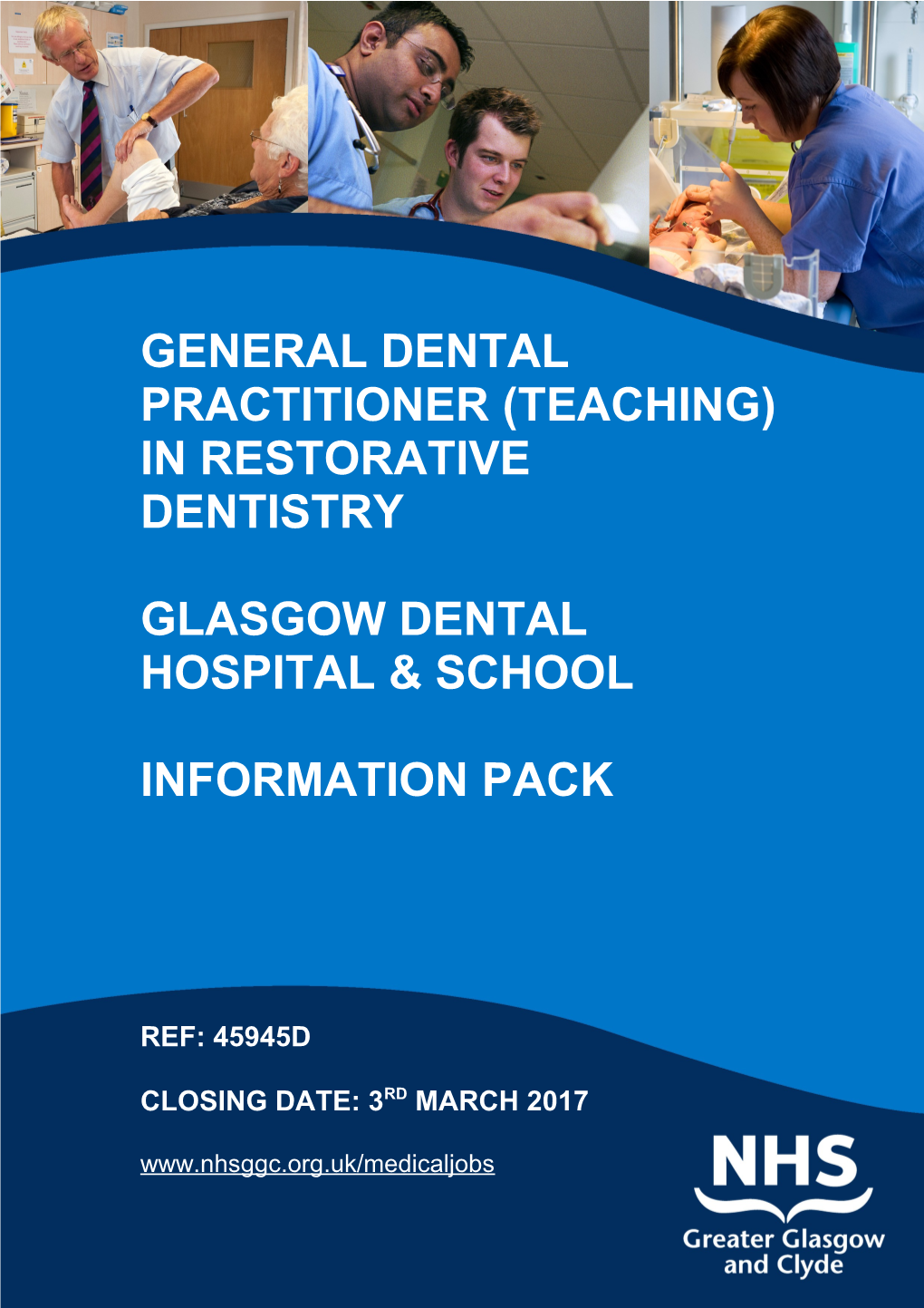 GENERAL DENTAL PRACTITIONER (Teaching) in Restorative Dentistry