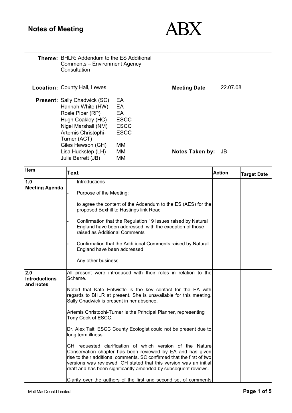 Mott Macdonald Limited