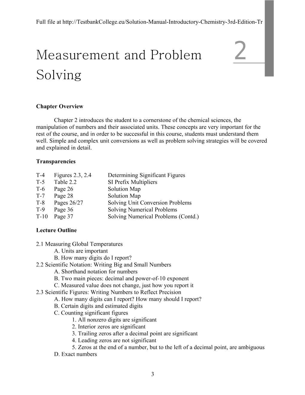 Measurement and Problem 2