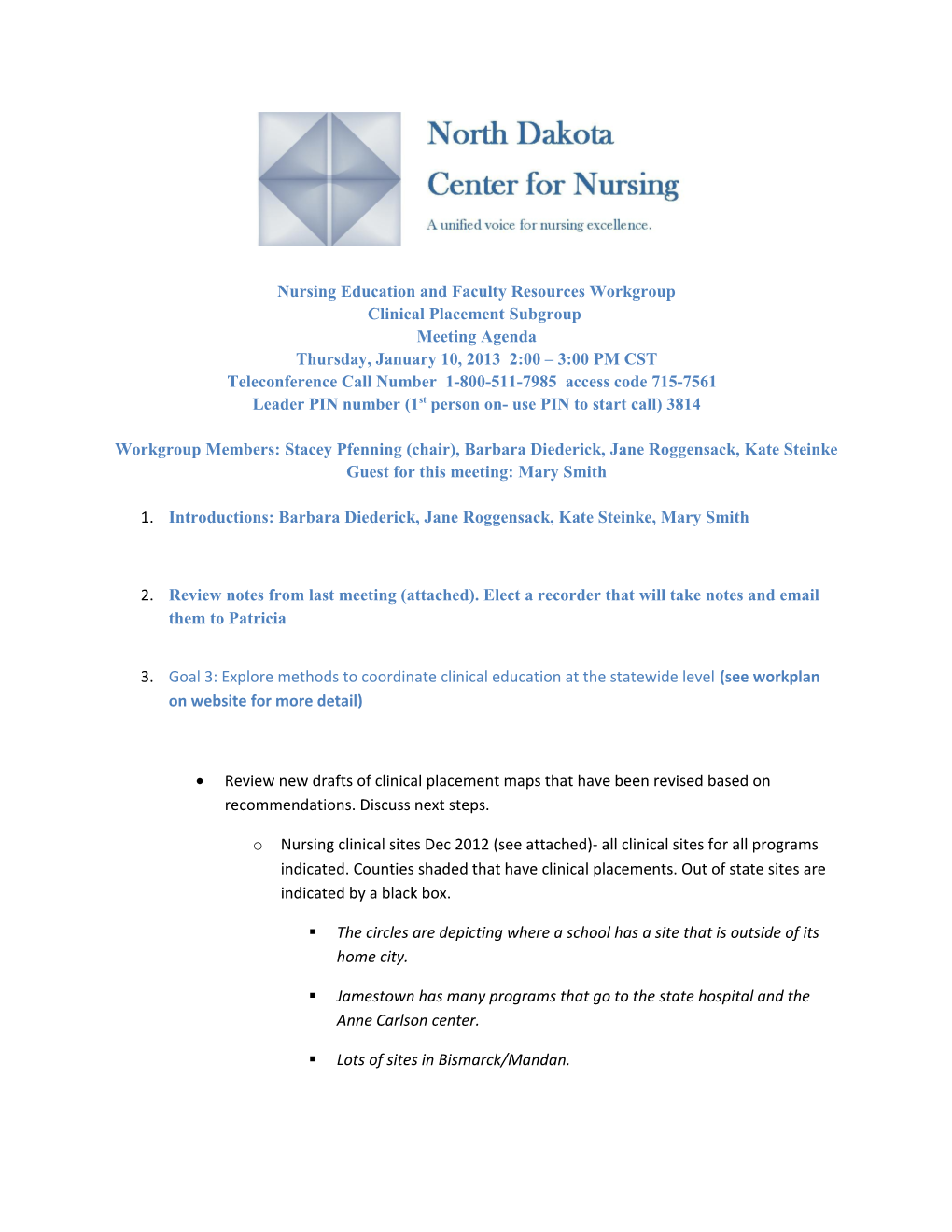 Nursing Education and Faculty Resources Workgroup