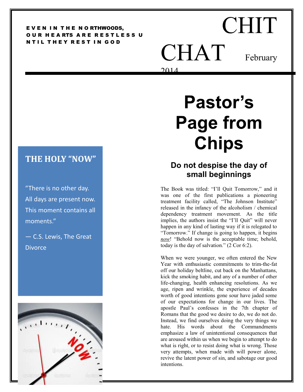 Pastor S Page from Chips
