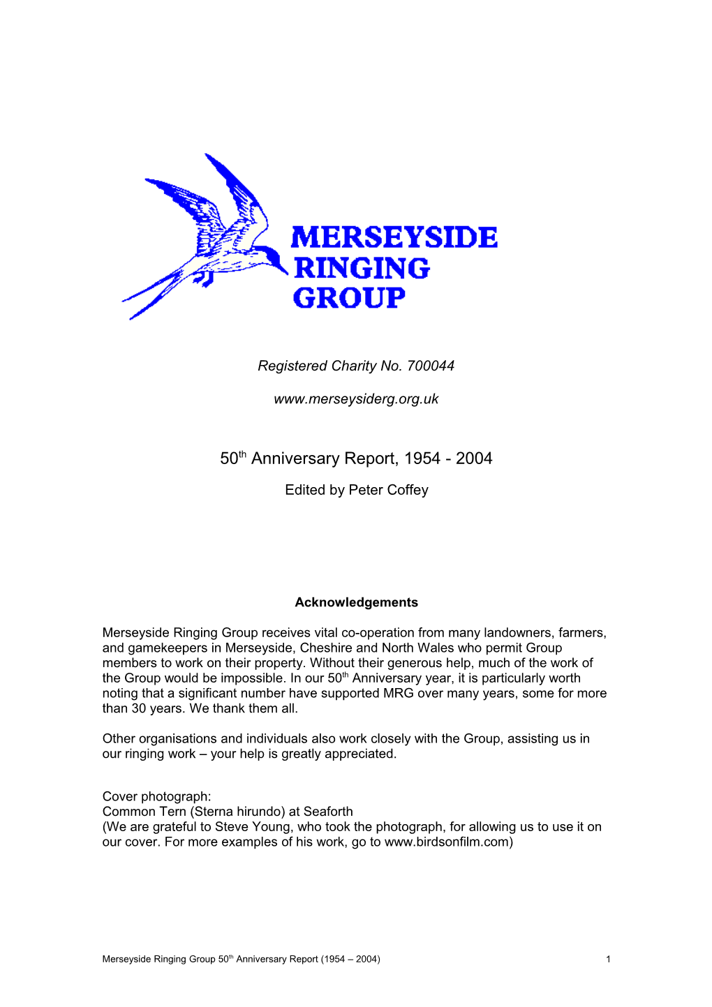 Registered Charity No. 700044