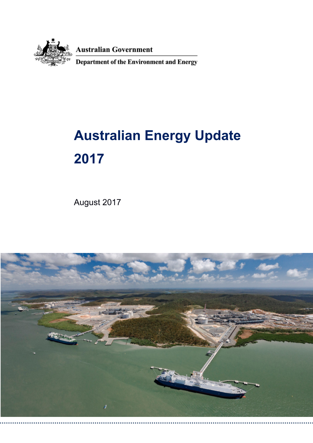 Australian Energy Update 2017, Australian Energy Statistics