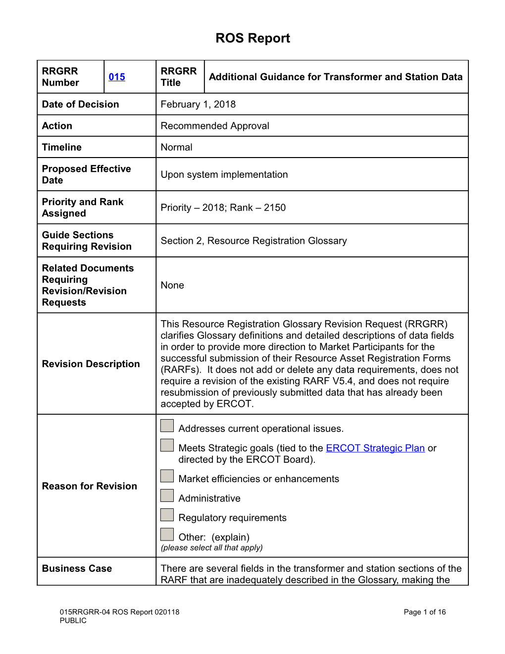 015RRGRR-04 ROS Report 020118 Page 3 of 16