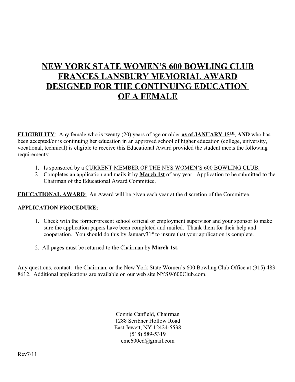 New York State Women S 600 Bowling Club