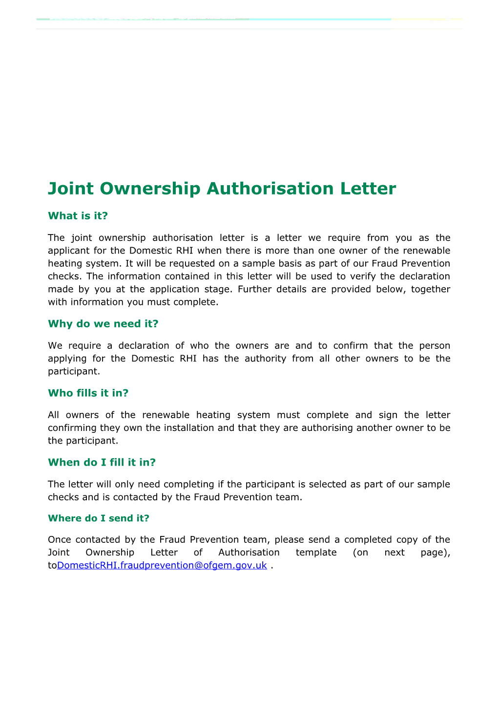 Joint Ownership Authorisation Letter-3