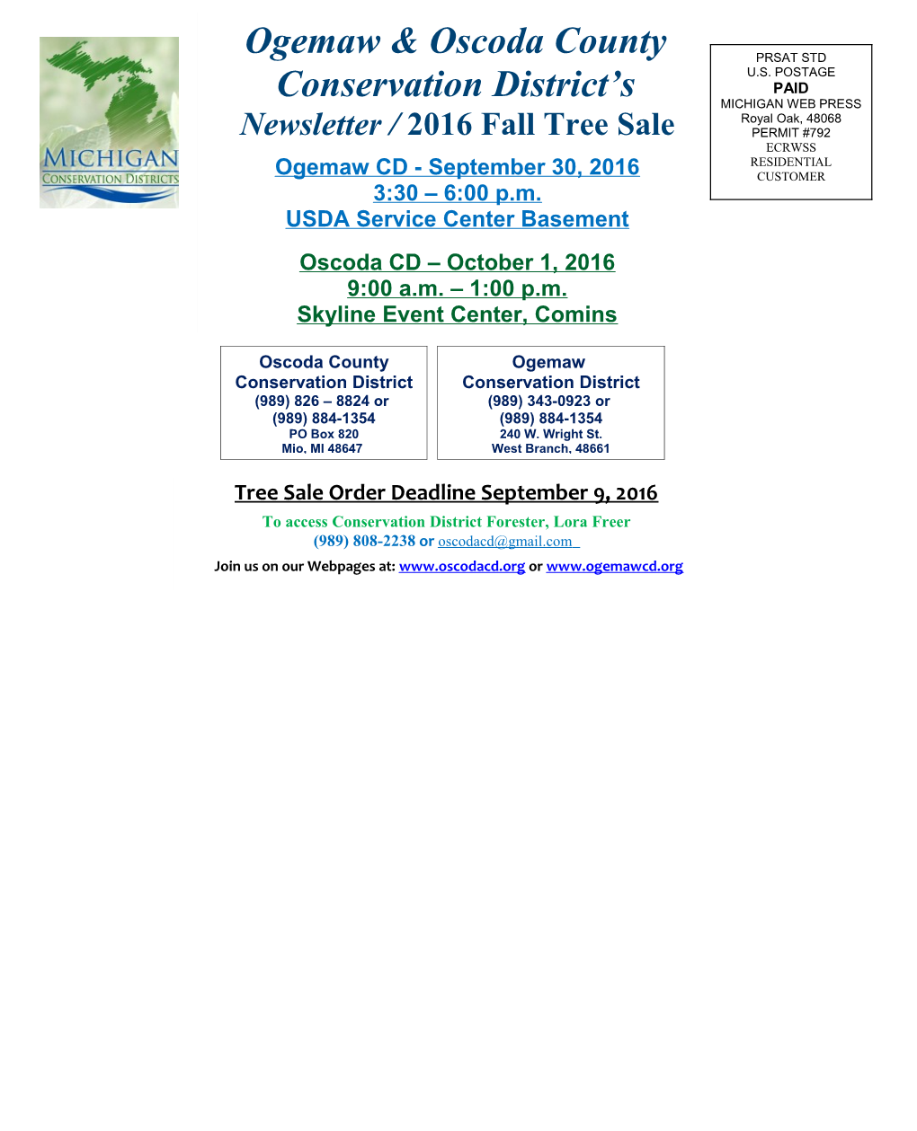 2008 Spring Tree Sale